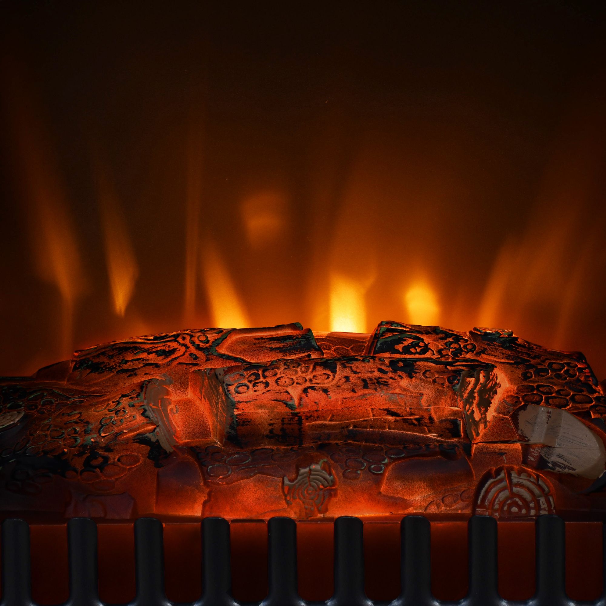 Be Modern Charing White & oak Electric Fire suite