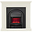 Be Modern Colville Soft white Electric Fire suite