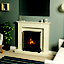 Be Modern Dalmore Chrome effect Electric Fire suite
