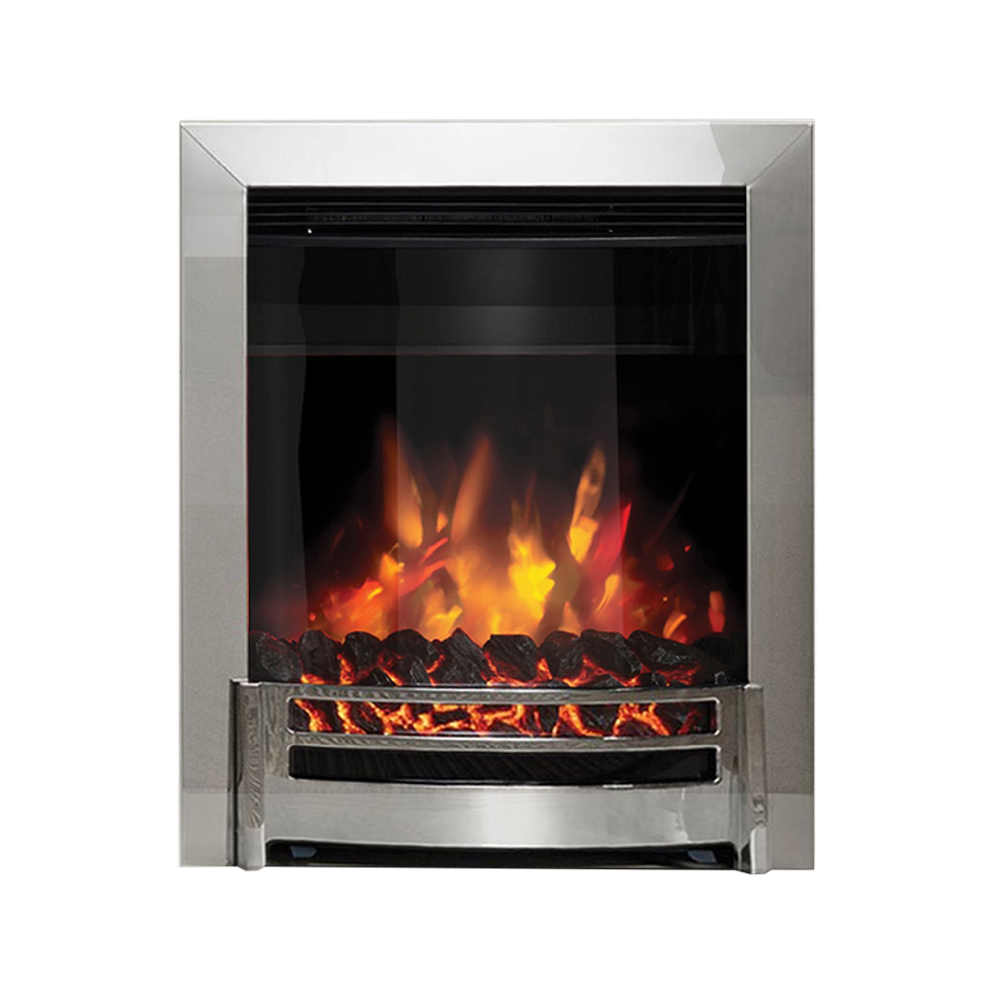 Be Modern Edana 2kW Chrome effect Electric Fire