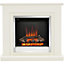 Be Modern Edmonton Soft white Electric Fire suite