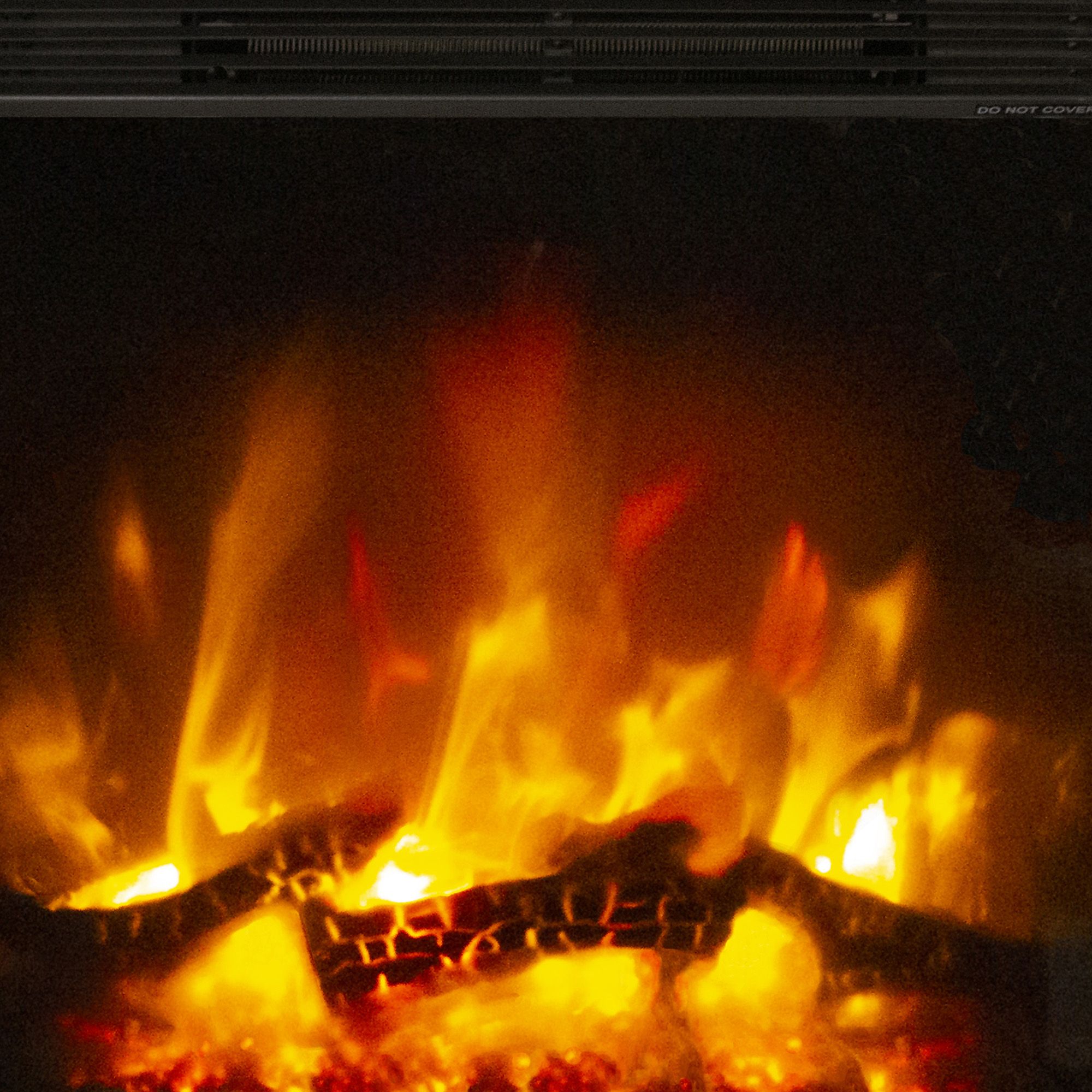 Be Modern Elysia White & Black Stone effect Outset Electric Fire suite