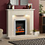 Be Modern Fremont Contemporary 2kW Chrome effect Electric Fire