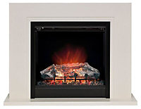 Be Modern Langdon Black Electric Fire suite