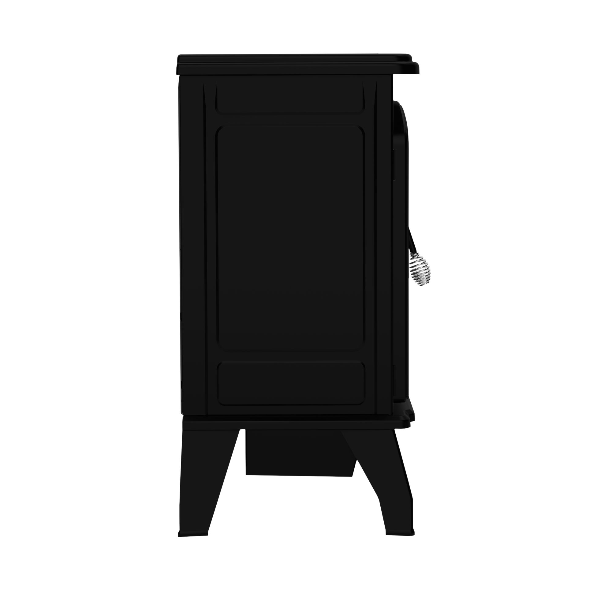 Be Modern Torworth 1.8W Matt Black Electric Stove (H)595mm (W)495mm