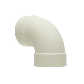 Be Modern Vertical Cream Flue pipe (L)195mm (Dia)122mm