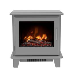 Be Modern Wilmslow Modern 2kW Grey Electric Stove