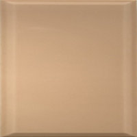 Beige Gloss Ceramic Wall Tile, Pack of 17, (L)400mm (W)150mm