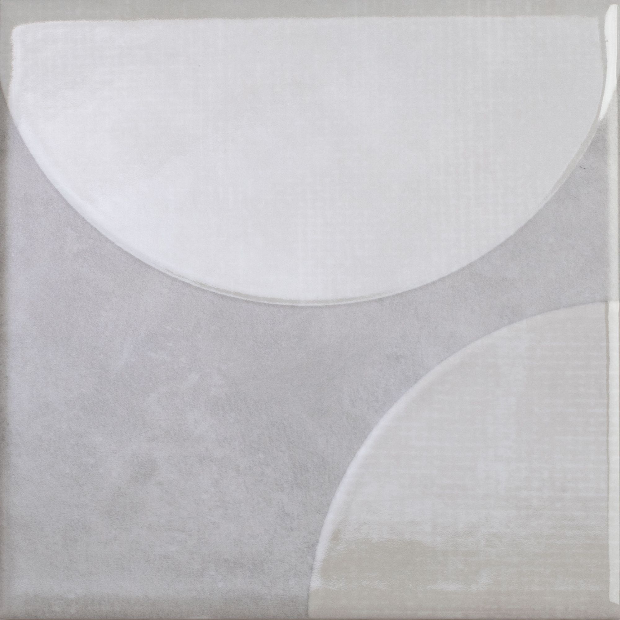 Beige Matt Patterned Ceramic Wall Tile, Pack of 44, (L)150mm (W)150mm