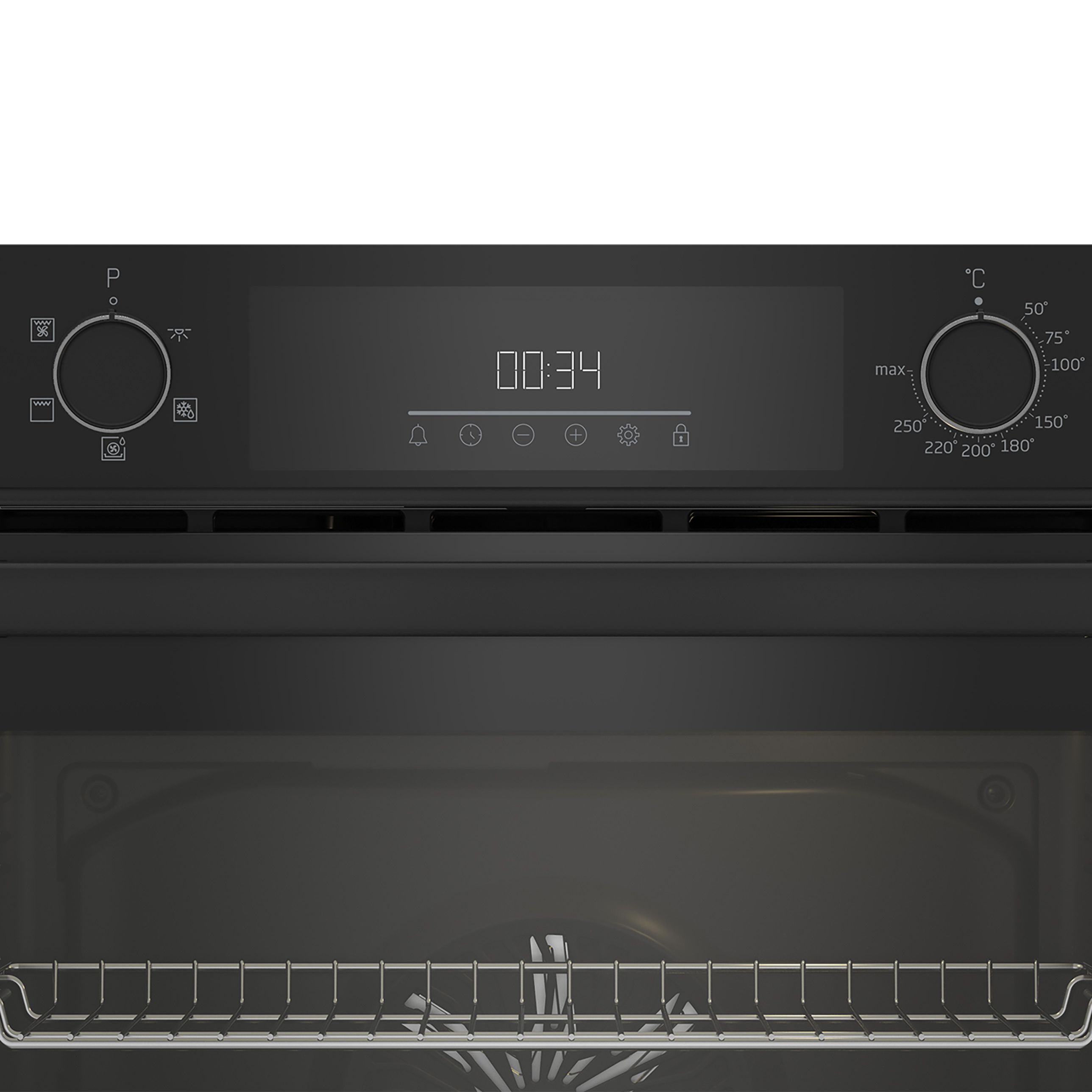 Beko BBIF12300B Built-in Single Fan Oven - Black