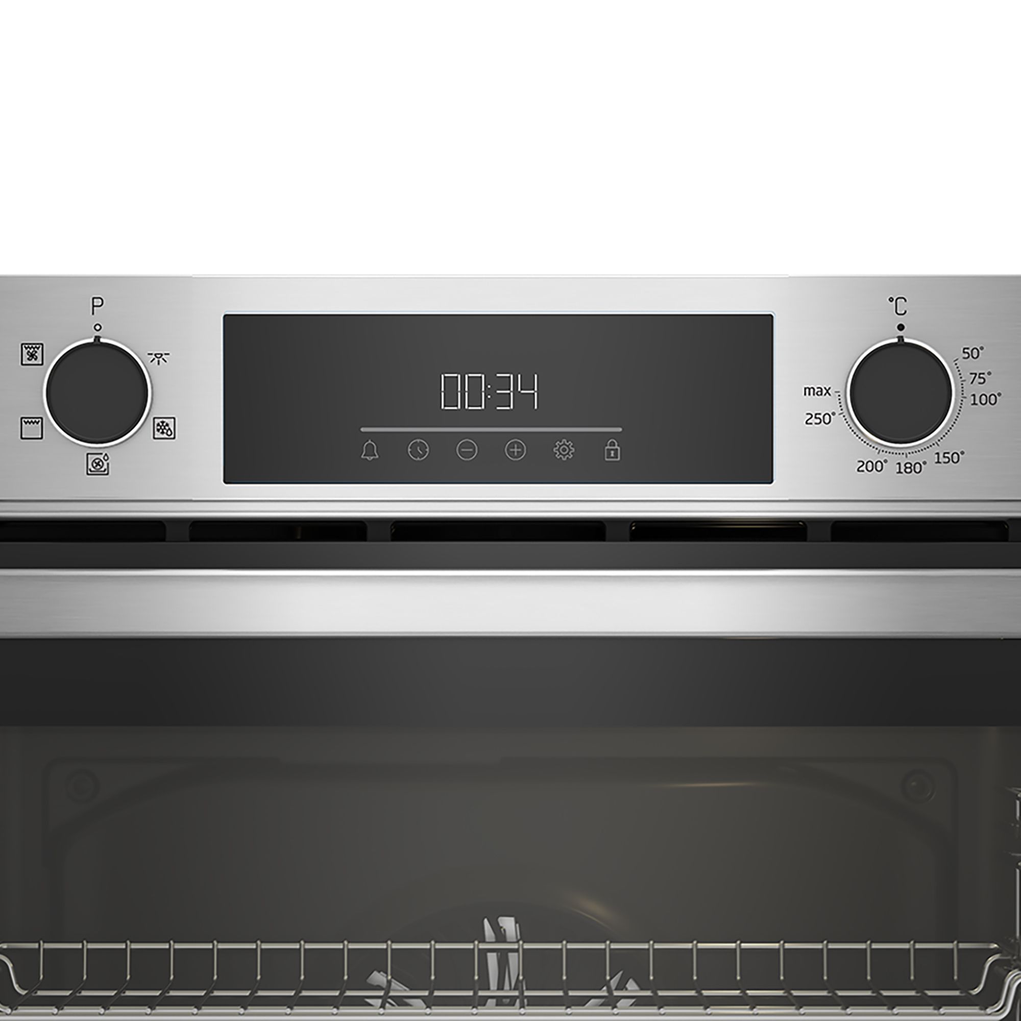 Beko BBIF12300X Built-in Single Fan Oven - Silver