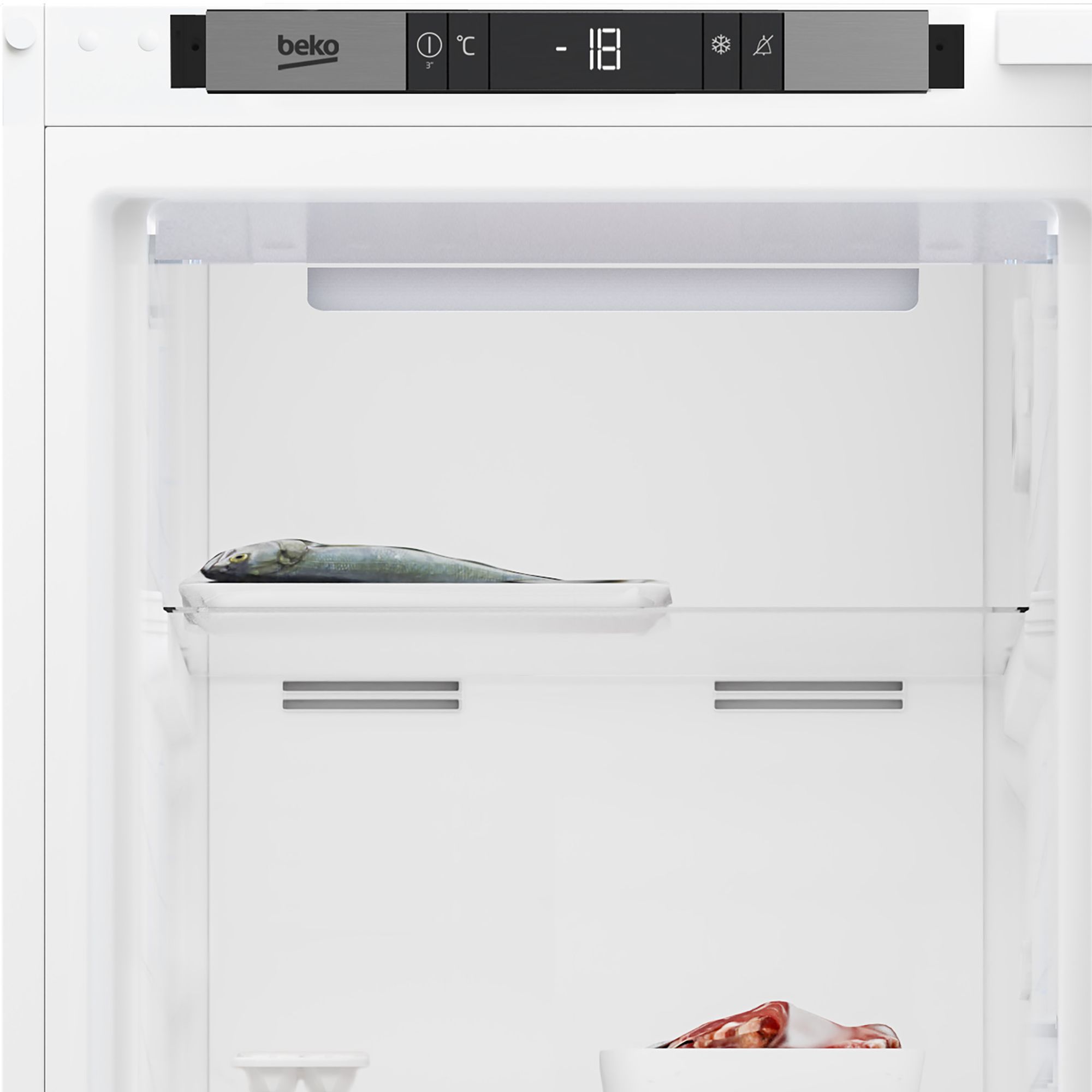 Beko BFFD4577 Integrated Frost free Freezer - White