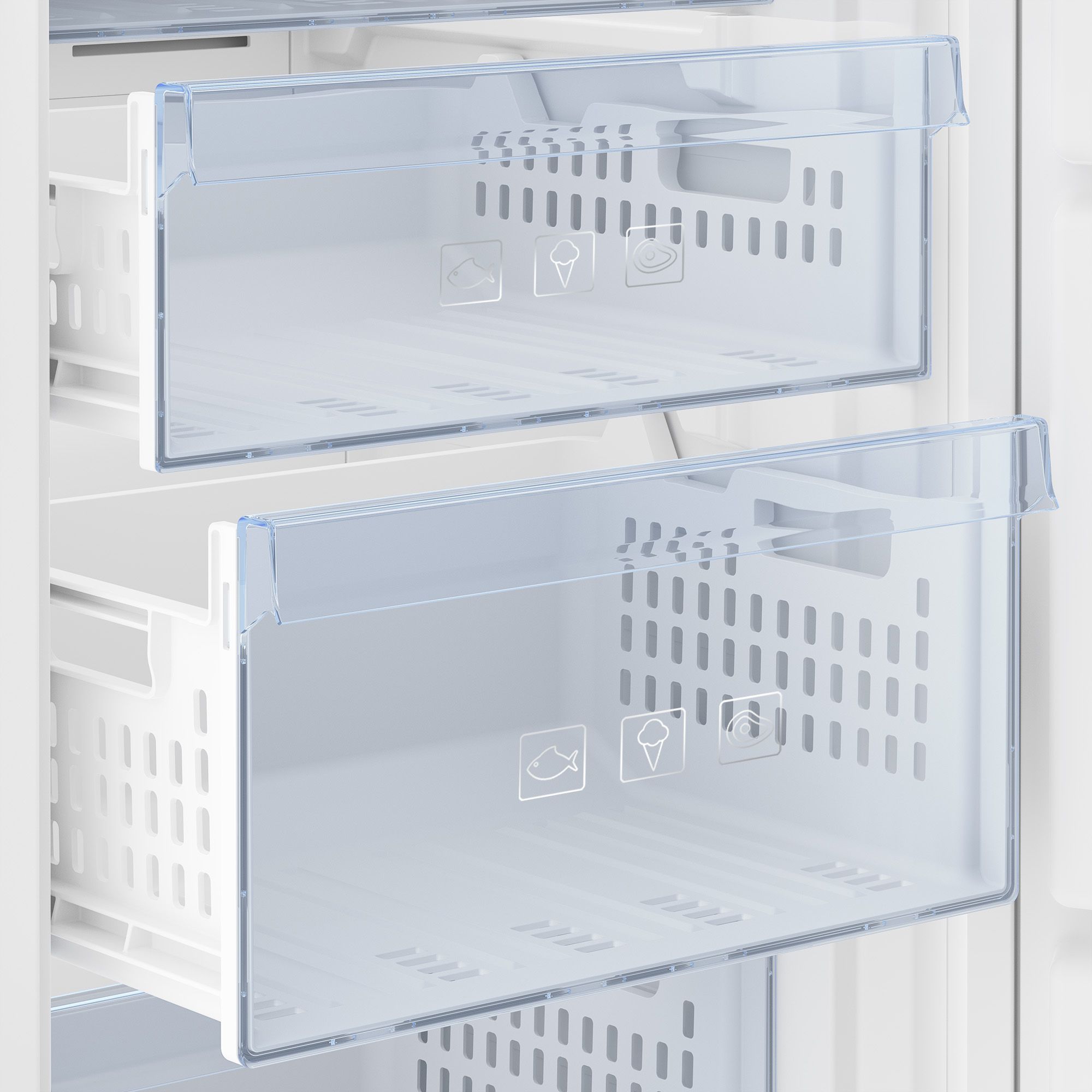 Beko BFFD4577 Integrated Frost free Freezer - White