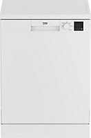 Beko DFN05Q10W Freestanding Full size Dishwasher - White