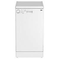 Beko DFS05020W Freestanding Slimline Dishwasher - White