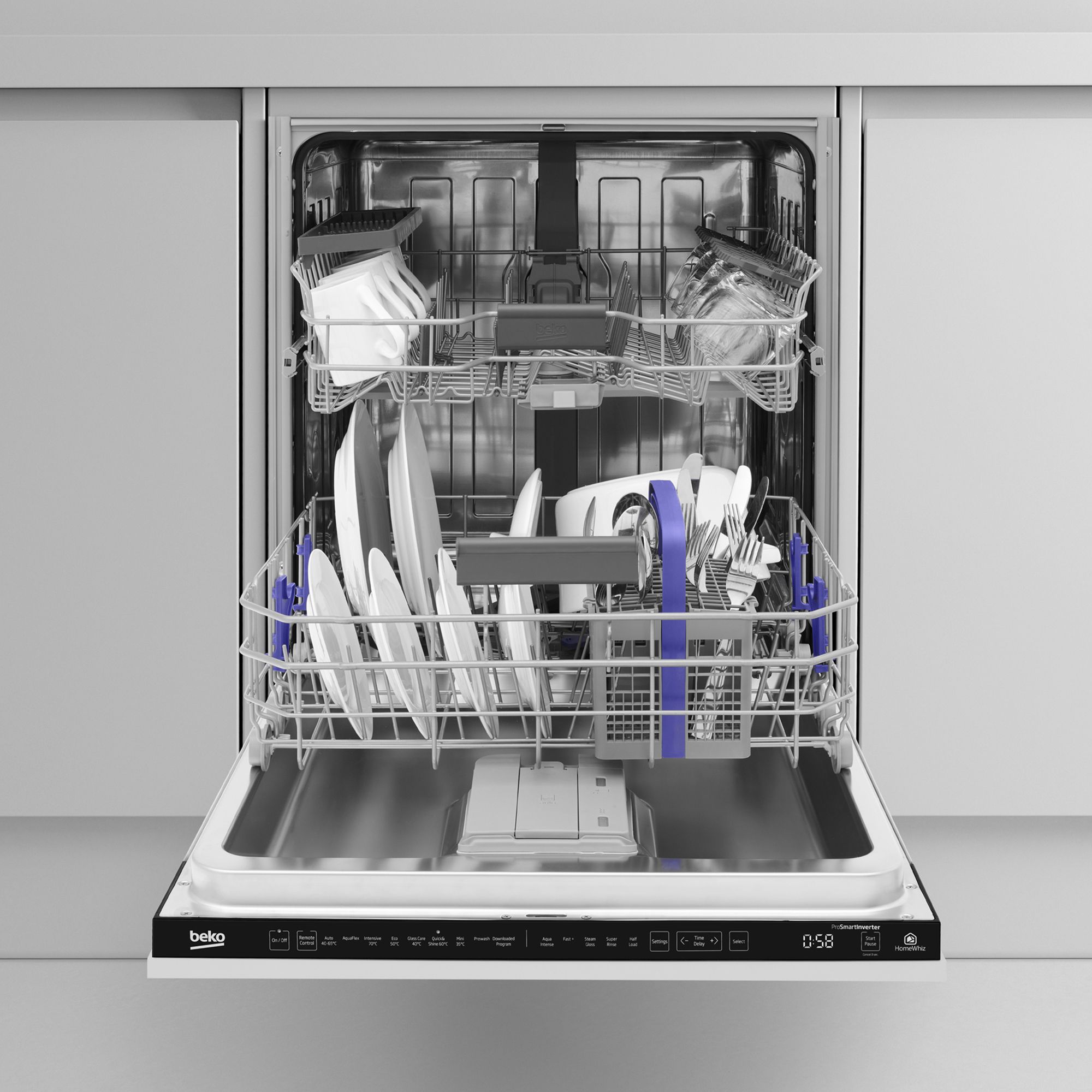 Beko 450 on sale integrated dishwasher