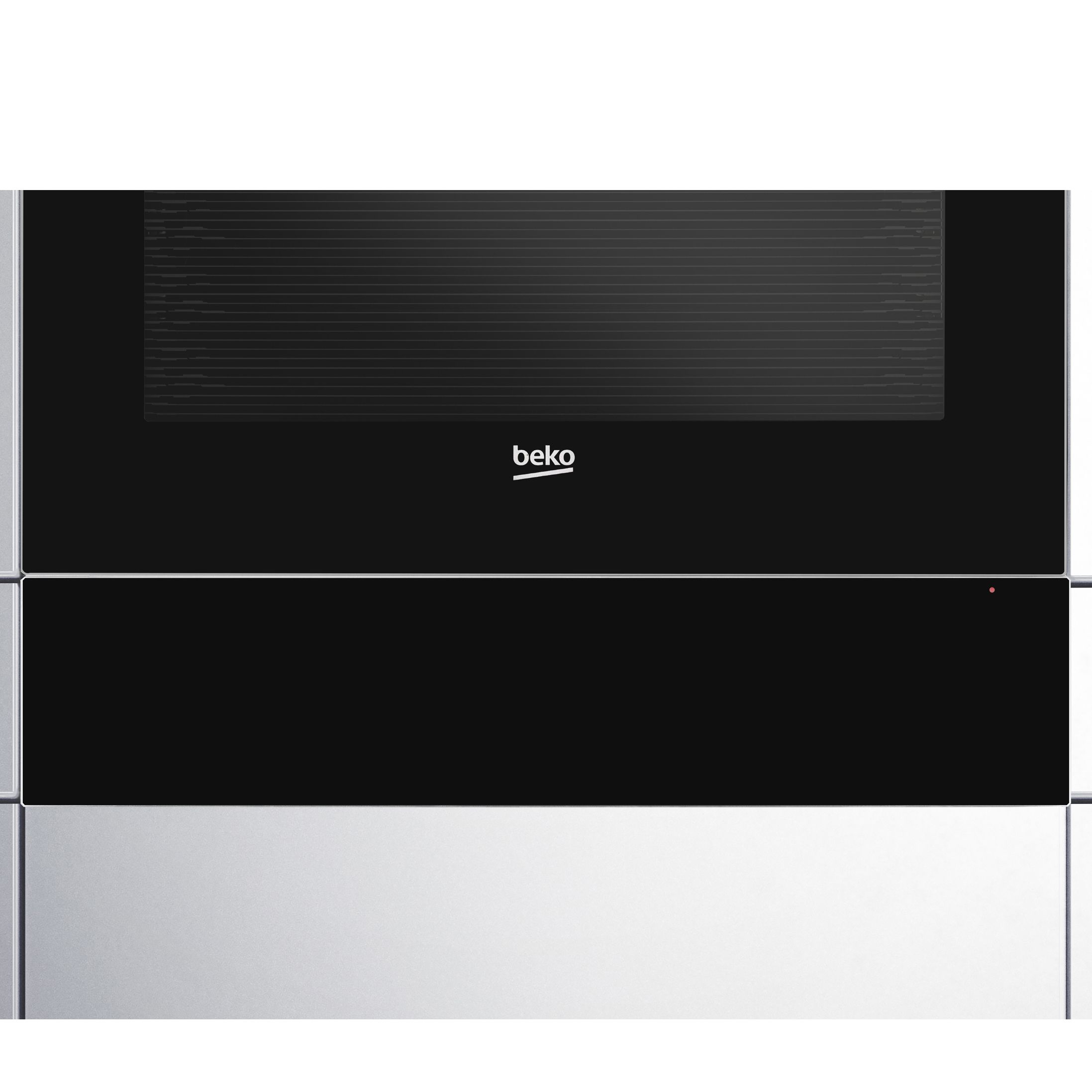 Beko DRW11401FB Black Stainless steel Warming drawer