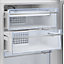 Beko ICQFDB355 50:50 Integrated Frost free Fridge freezer - White