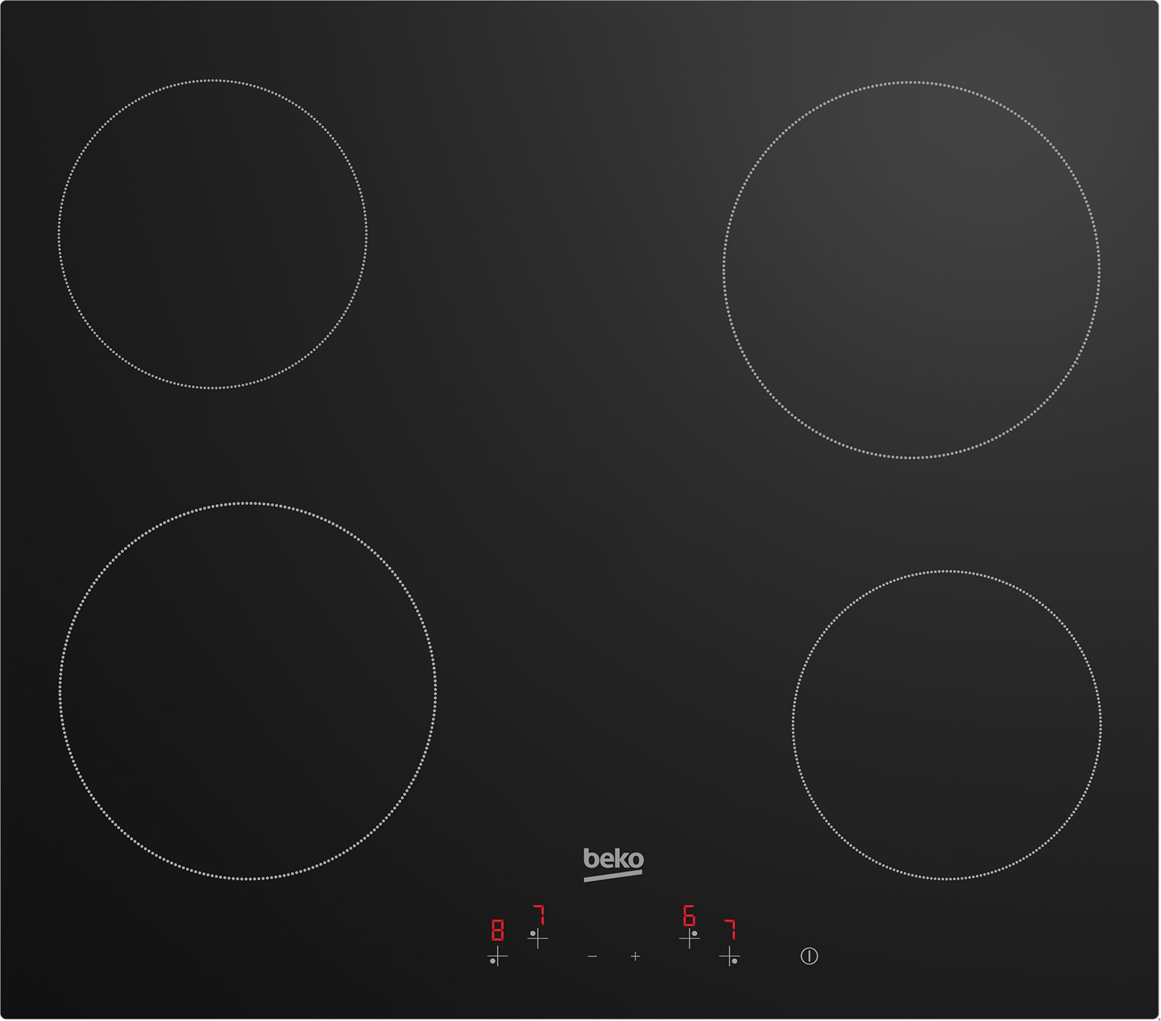 Beko QBSE222X Built-in Multifunction Oven & hob pack - Stainless steel