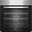 Beko QBSE223SX Built-in Multifunction Oven & gas hob pack - Stainless steel