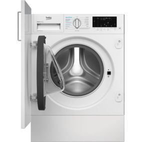 Beko WDIK954451F 9kg/5kg Built-in Condenser Washer dryer - White