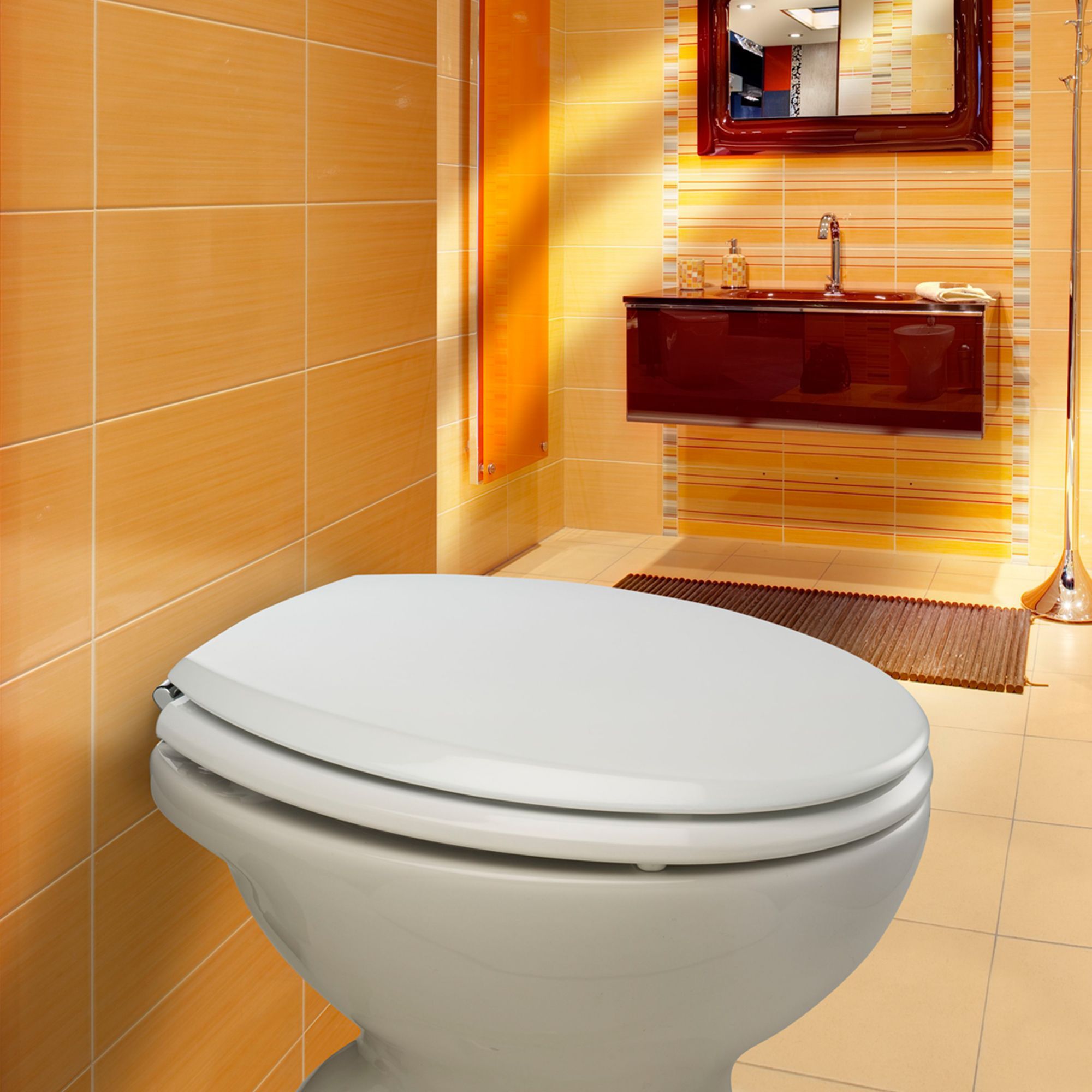 Bemis Denver White Toilet seat