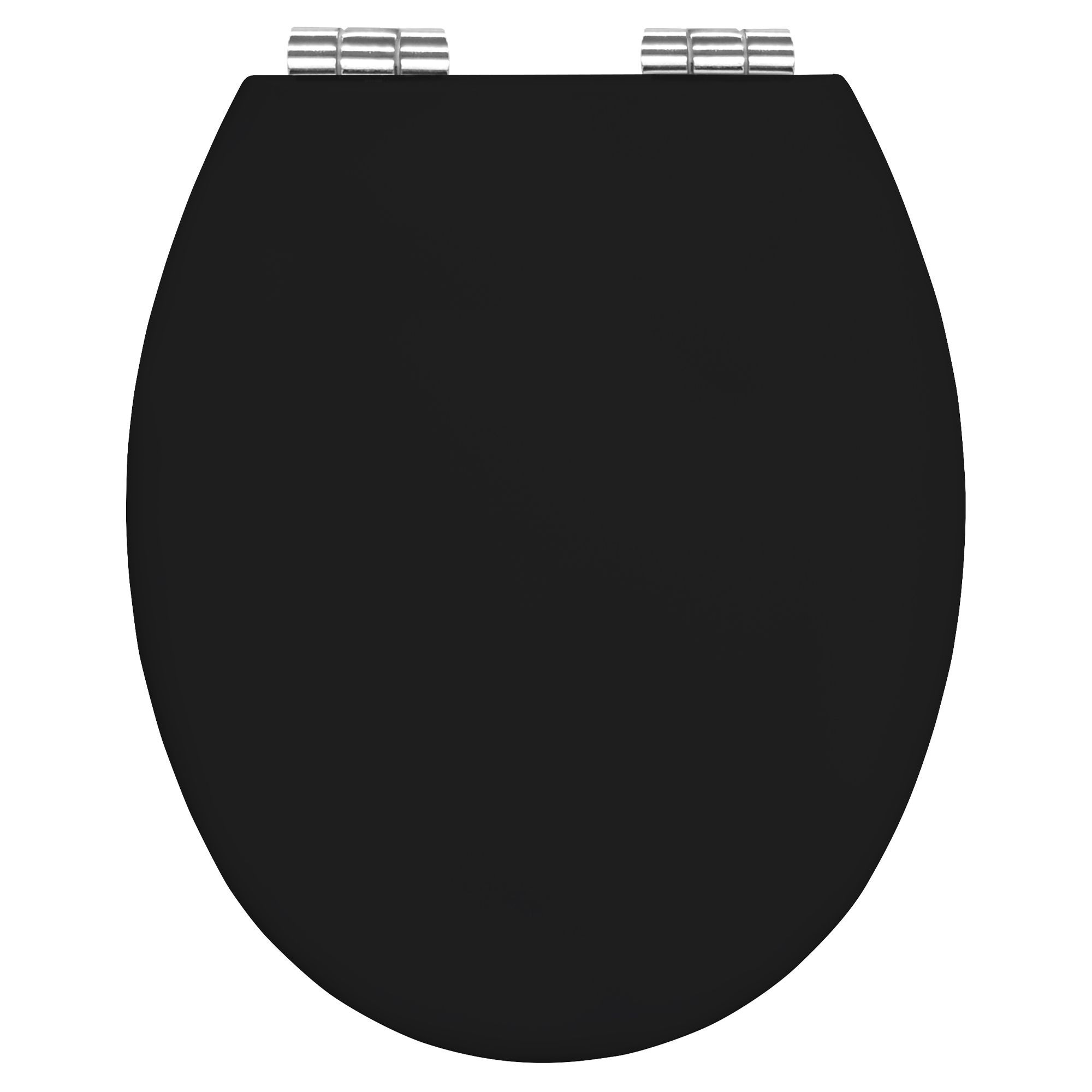 Black slow close toilet on sale seat