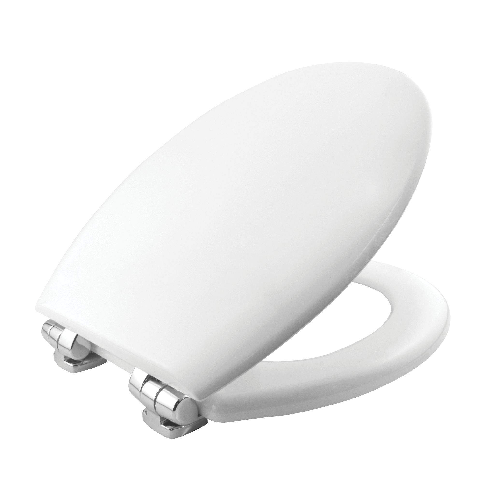 Bemis New York White Soft close Toilet seat