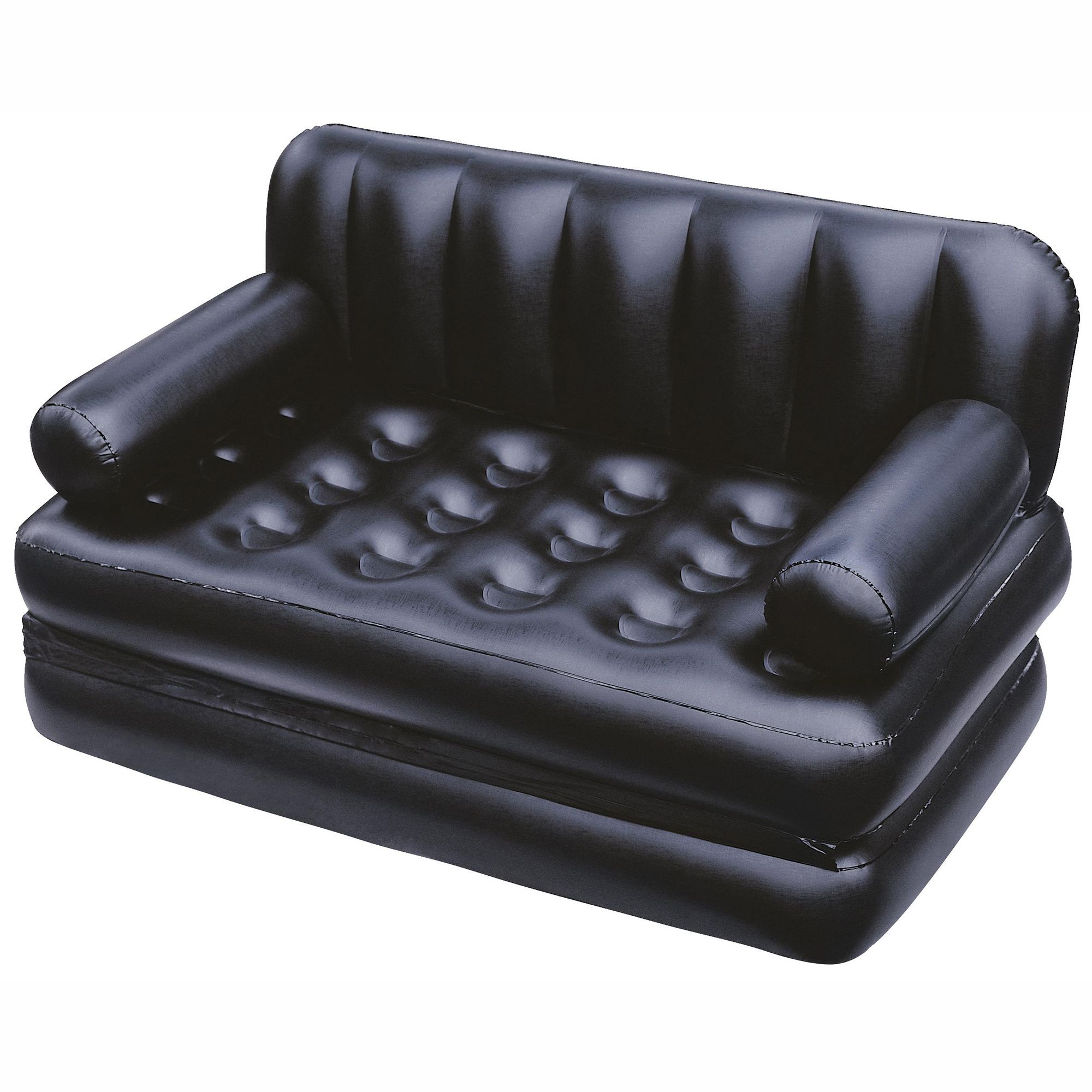 Bestway 5 in 1 Black Inflatable sofa