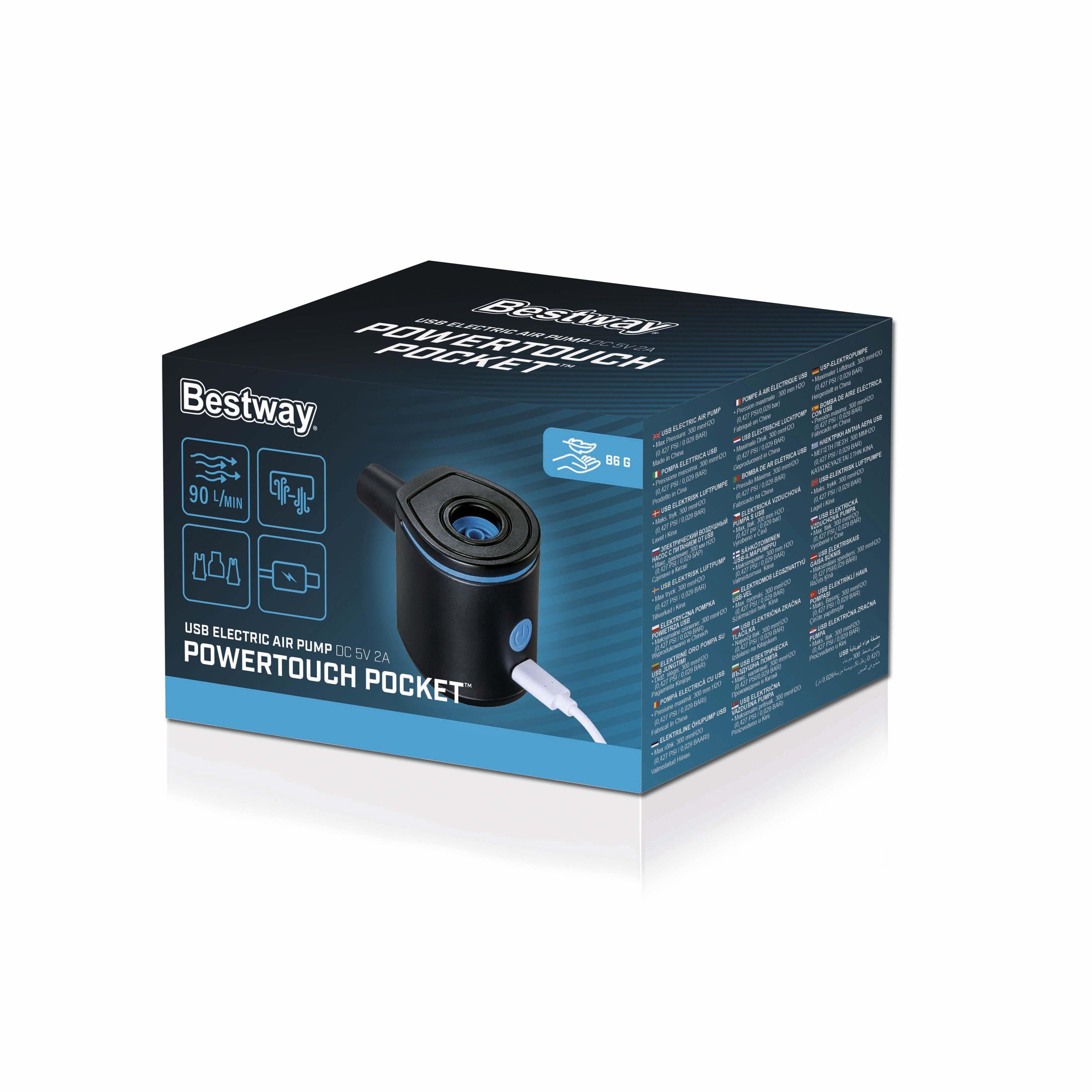 Bestway 5V USB powered Electric air pump BW62289
