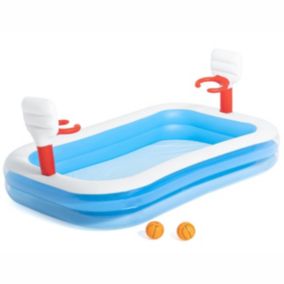 Bestway Bestway® Plain ABS plastic & PVC Family fun pool (W) 1.68m x (L) 2.51m