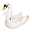 Bestway Gold & white Luxury swan Inflatable rider