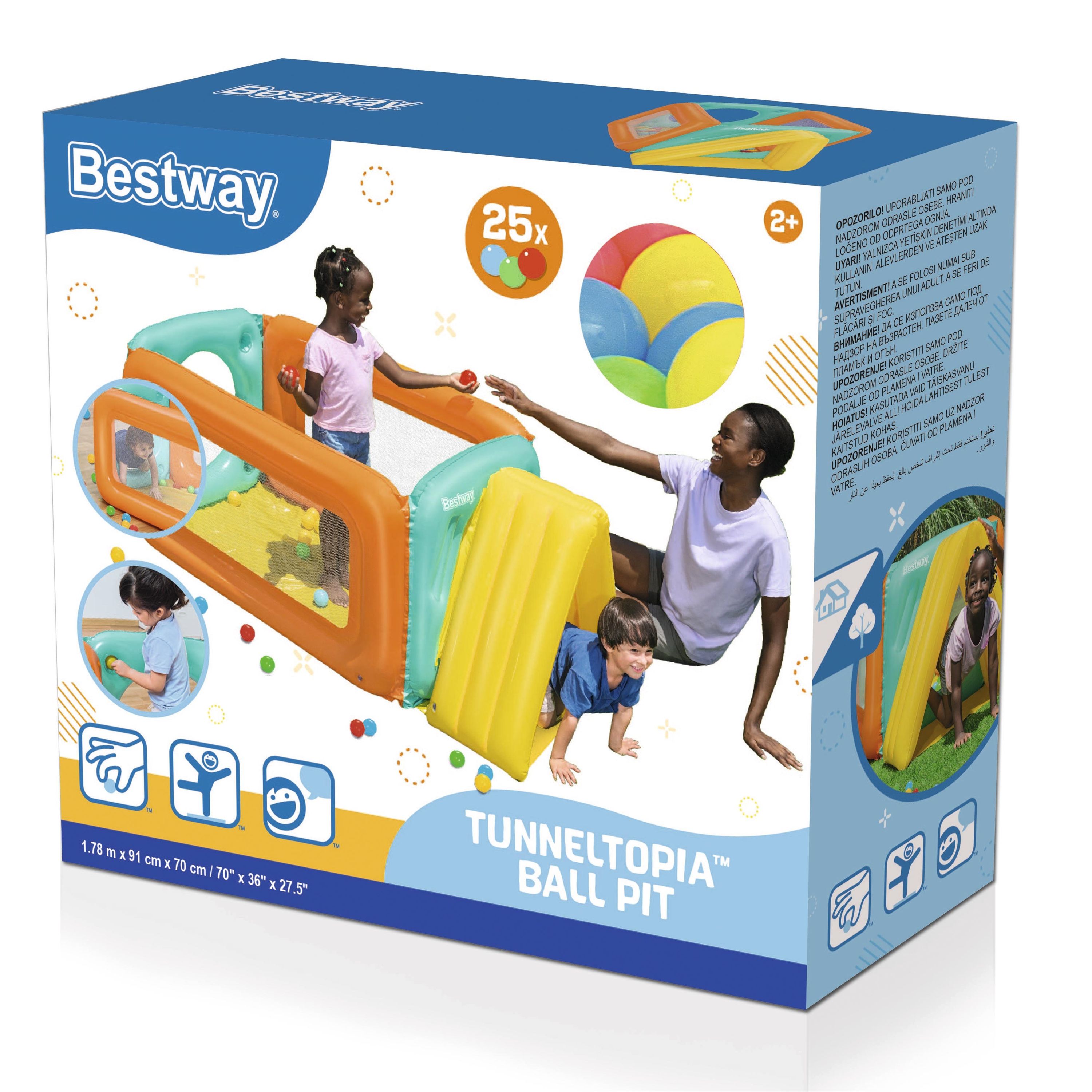 Bestway Multicolour Inflatable Outdoor Ball pit