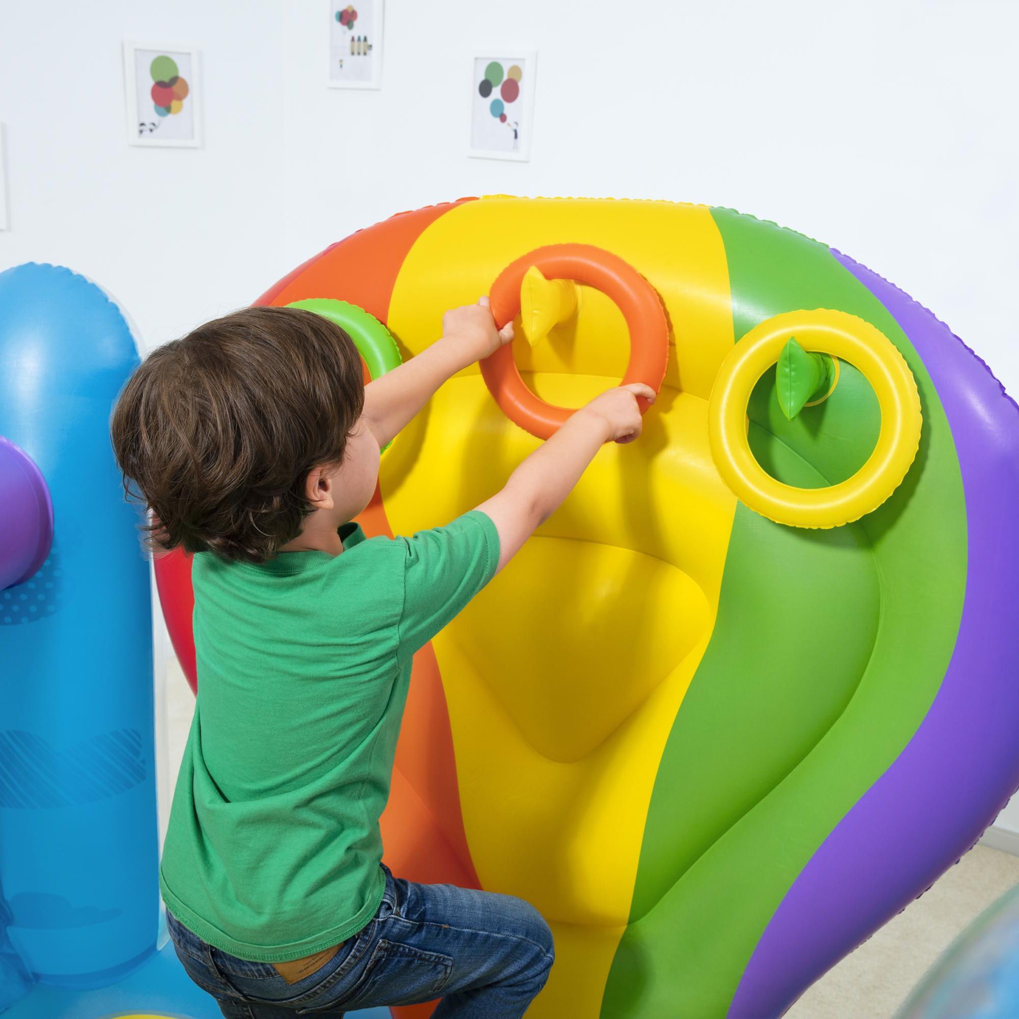 Bestway Multicolour Small Balloon Rectangular Bouncy castle