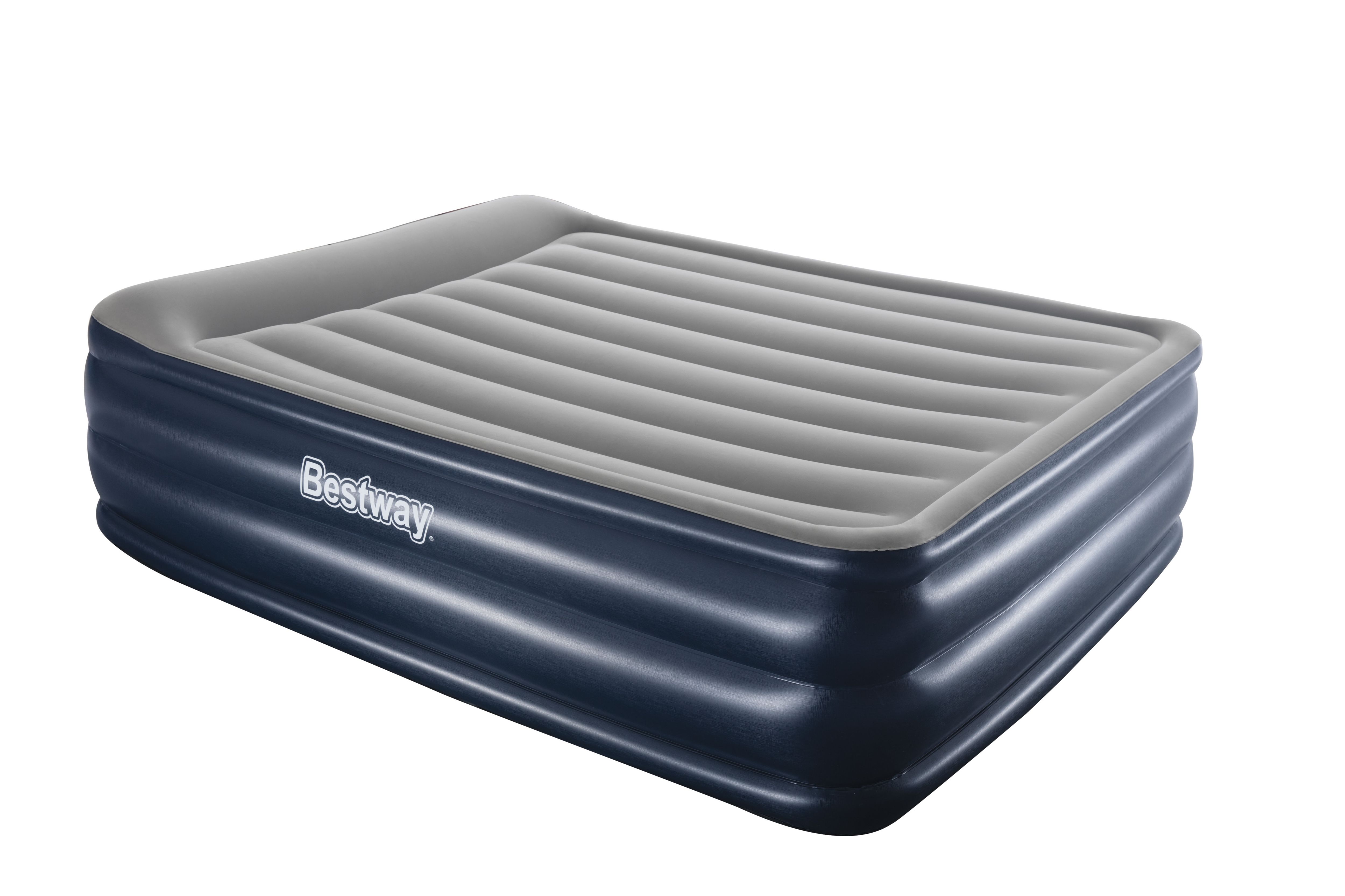 Bestway nightright double high queen airbed sales