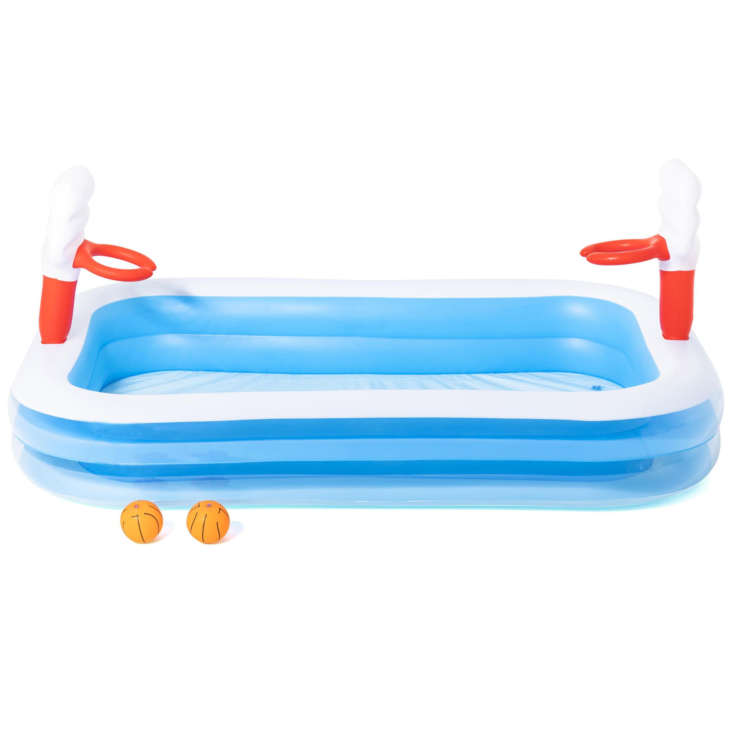 Bestway Plain PVC Family fun pool (W) 1.68m x (L) 2.51m