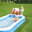 Bestway Plain PVC Family fun pool (W) 1.68m x (L) 2.51m