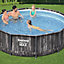 Bestway Steel pro max Polyvinyl chloride (PVC) Family swimming pool (W) 3.66m x (L) 3.66m
