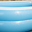 Bestway Textured pattern on sidewalls PVC Family fun pool (W) 1.75m x (L) 2.62m