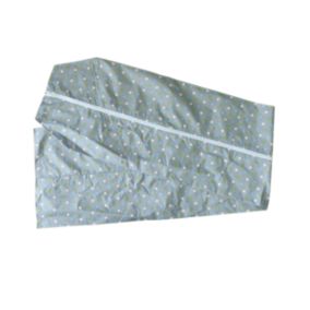 BetterDri Polka-dot Grey Rectangular Zipped washing line cover 23cm(L) 42cm(H) 2cm(W)