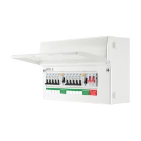 BG 10-way Dual RCD Consumer unit with 100A mains switch