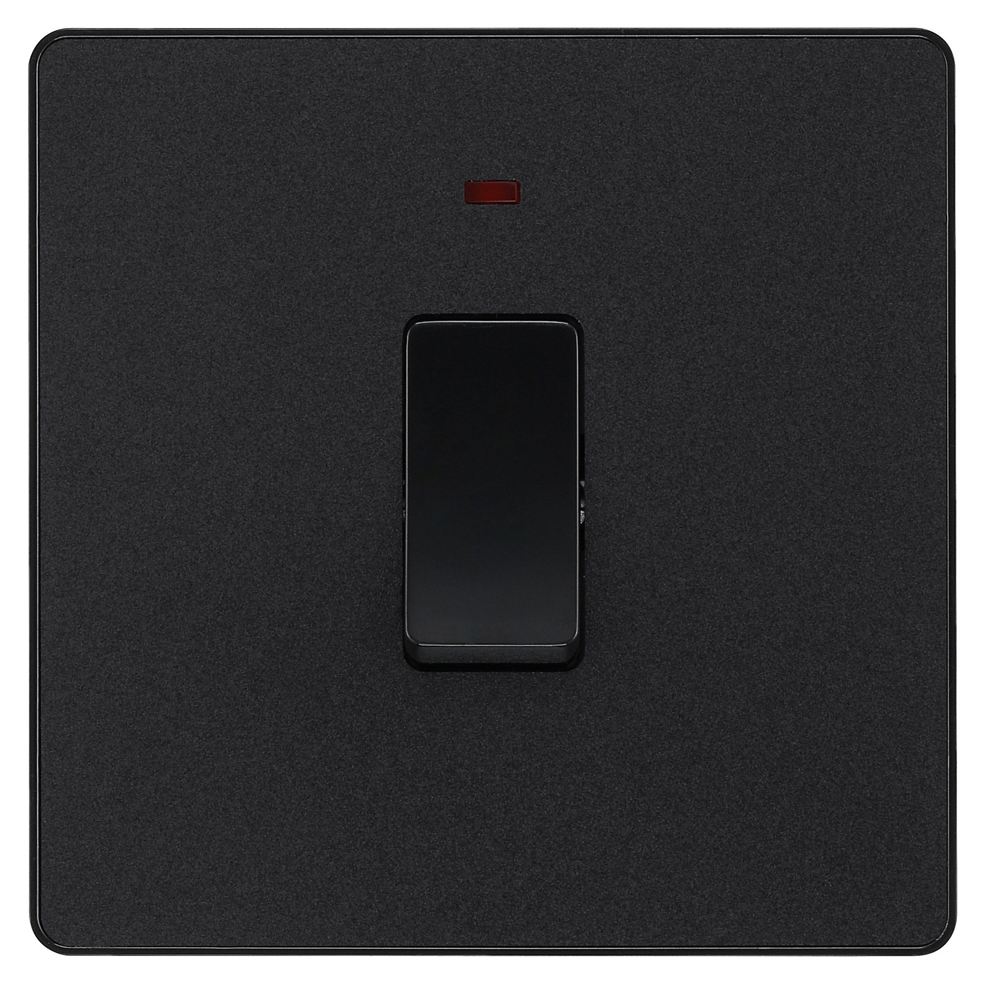 BG 20A 2 way 1 gang Appliance switch Screwless Matt Black
