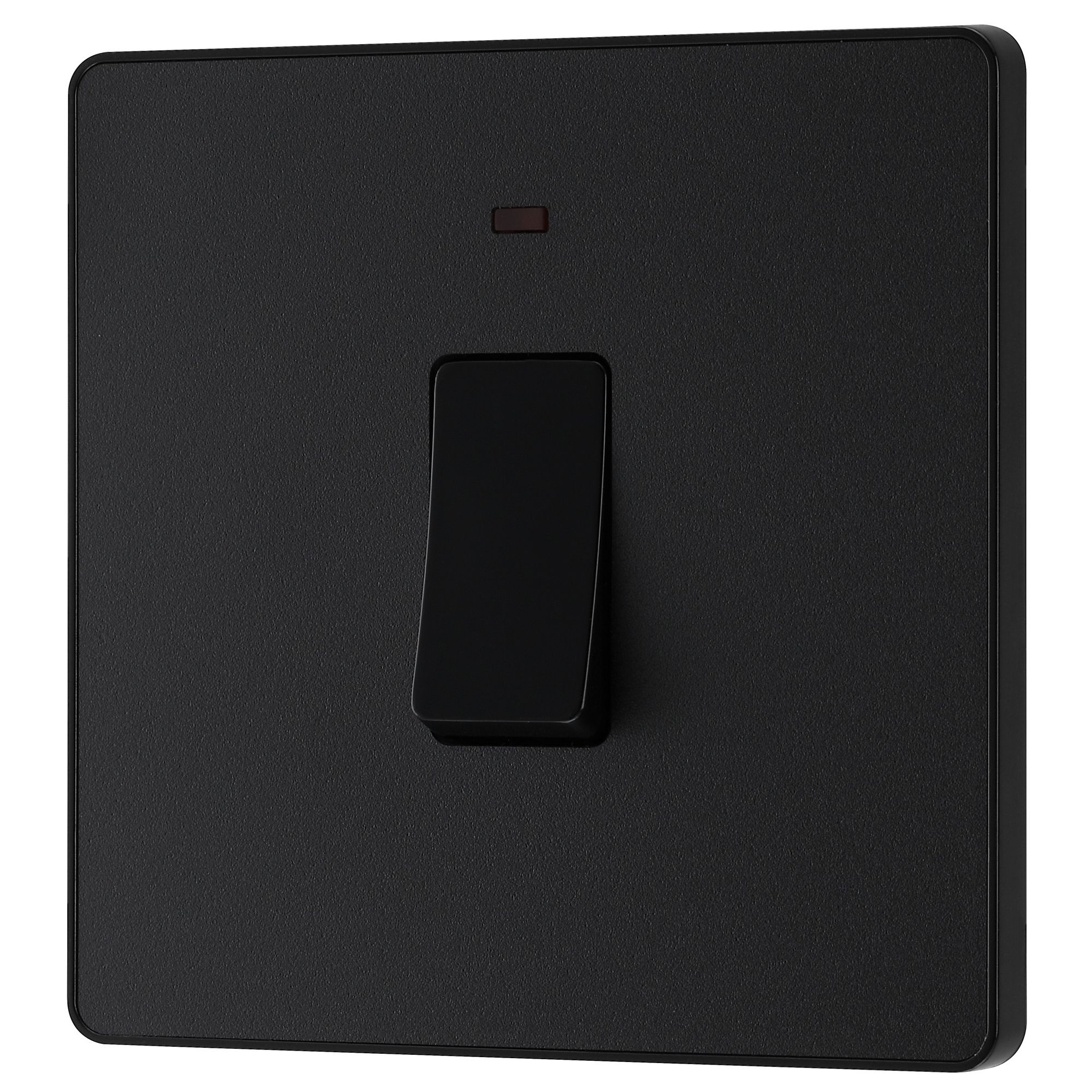 BG 20A 2 way 1 gang Appliance switch Screwless Matt Black