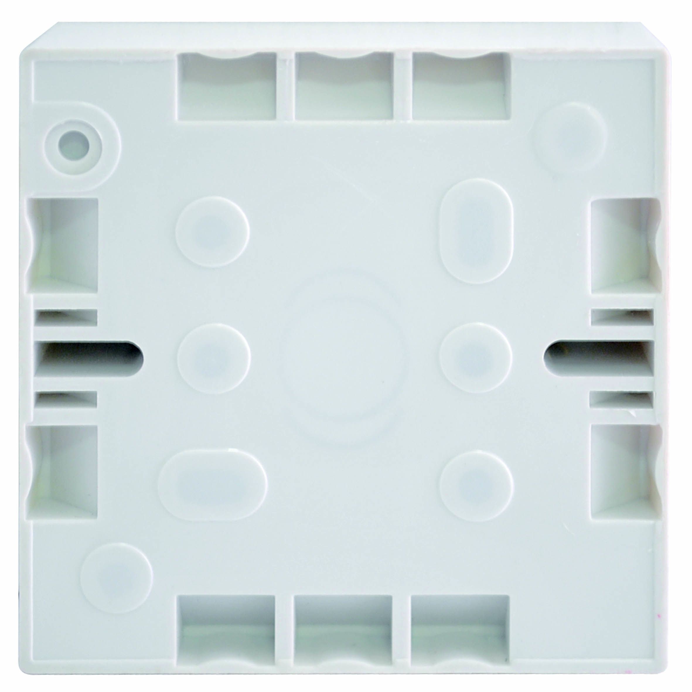 BG Plastic 30mm Single Pattress box