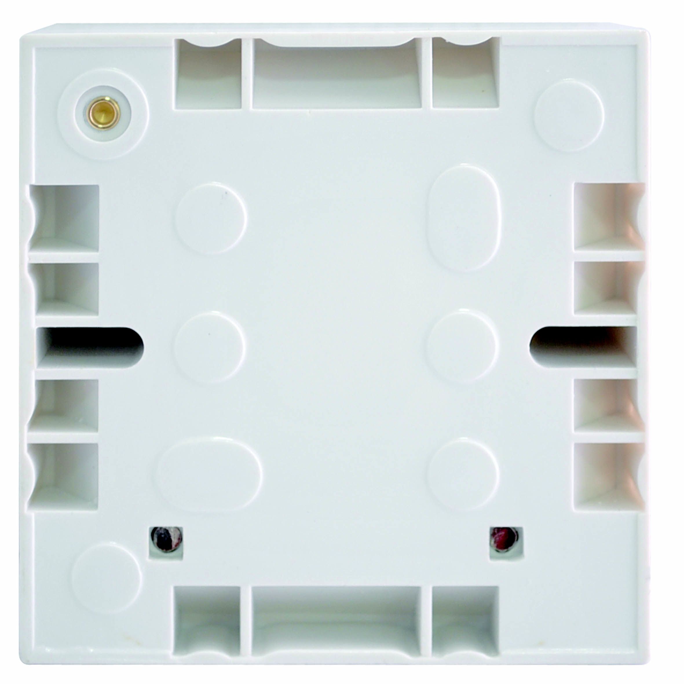 BG Plastic 40mm Single Pattress box