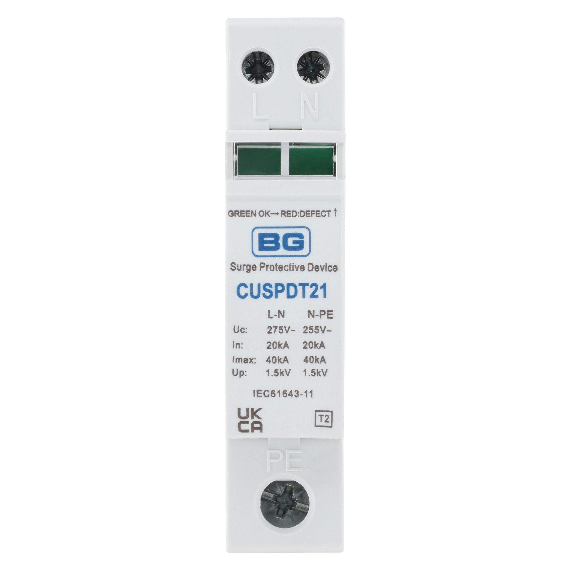 BG Type 2 Surge protection device