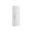 BG White 20A 2 way 1 gang Architrave Switch