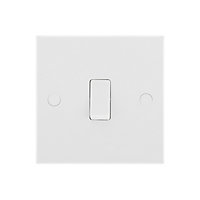 BG White 20A 2 way 1 gang Light Switch, Pack of 5