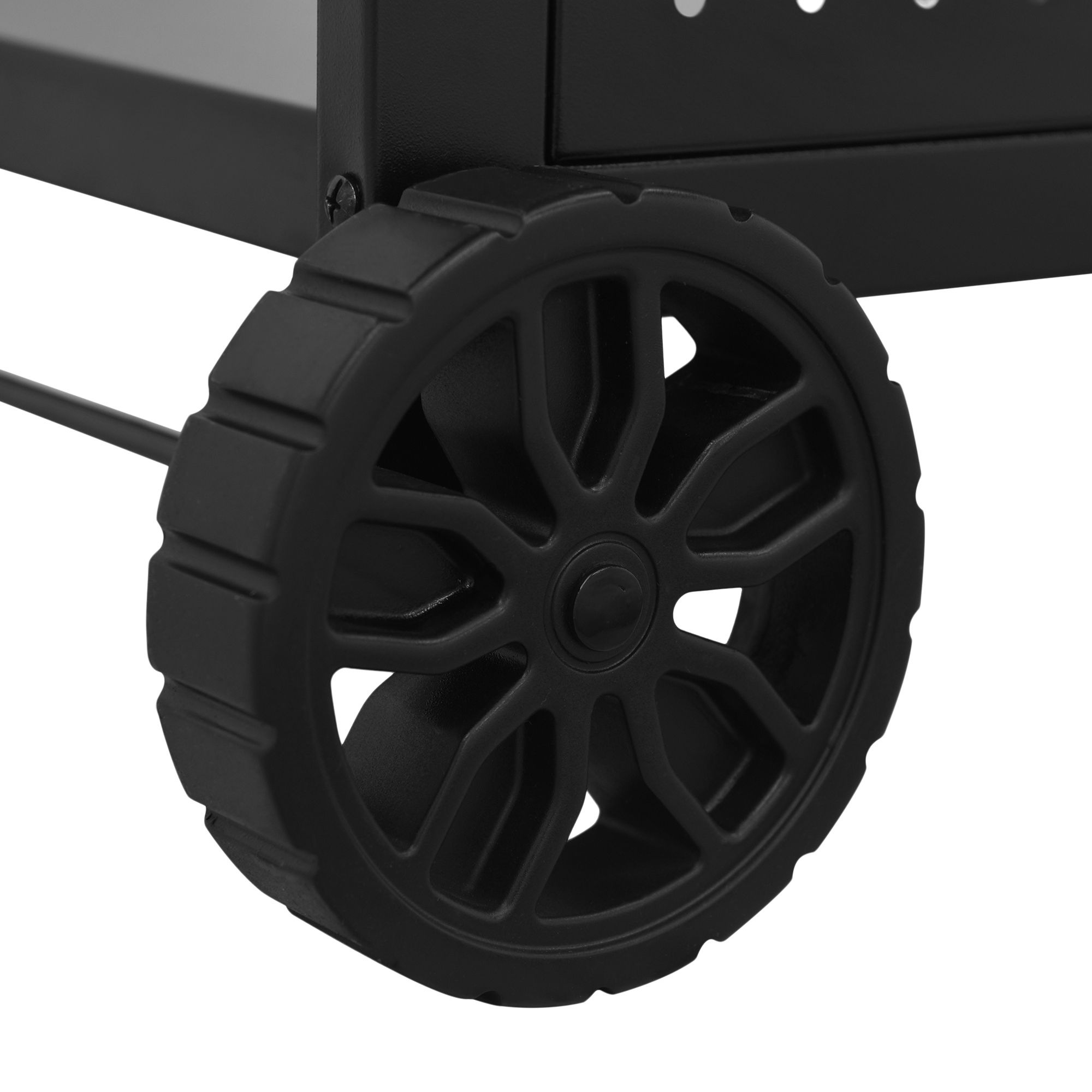 Black 2 burner Gas Barbecue