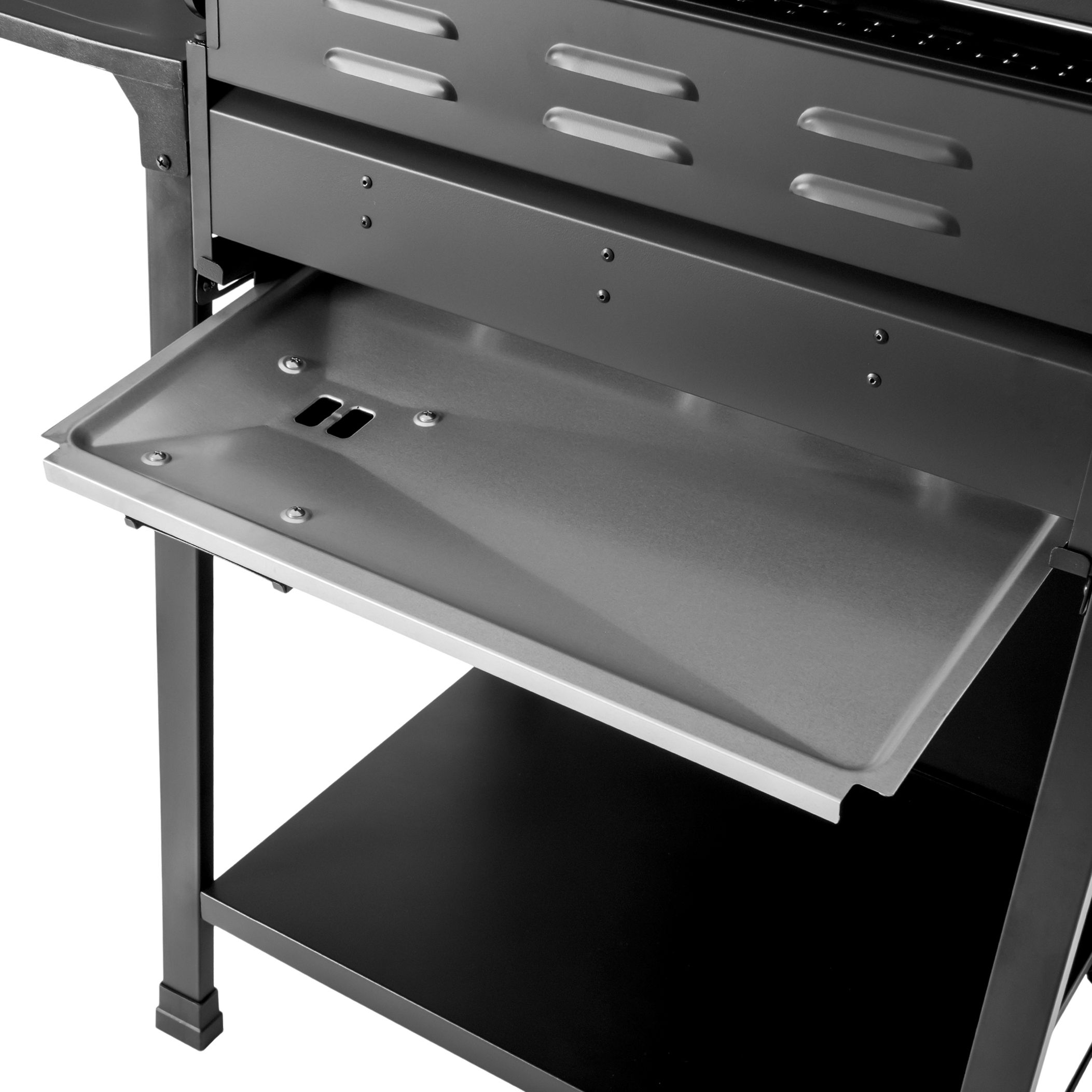 Black 2 burner Gas Barbecue